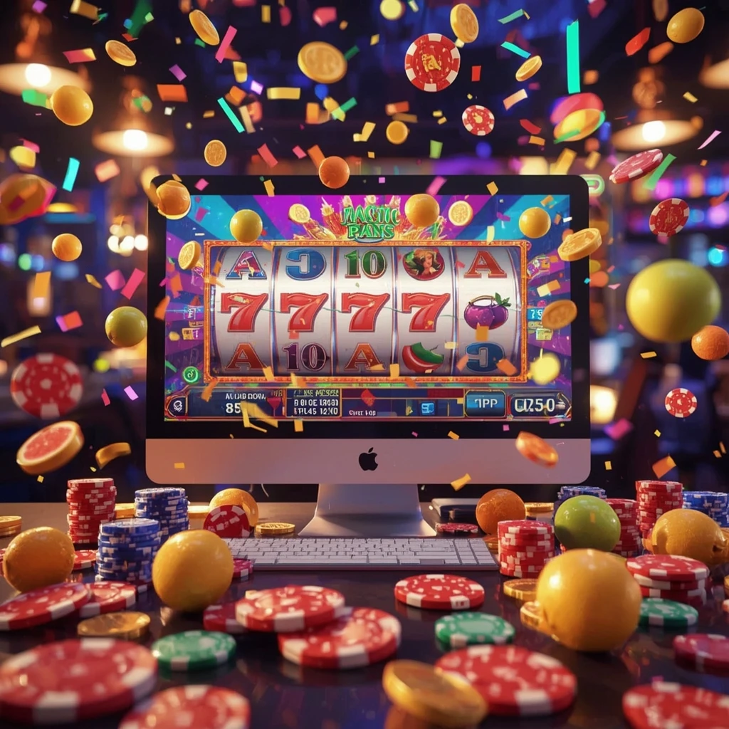 Máquinas tragamonedas en la pantalla BETRIOT CASINO