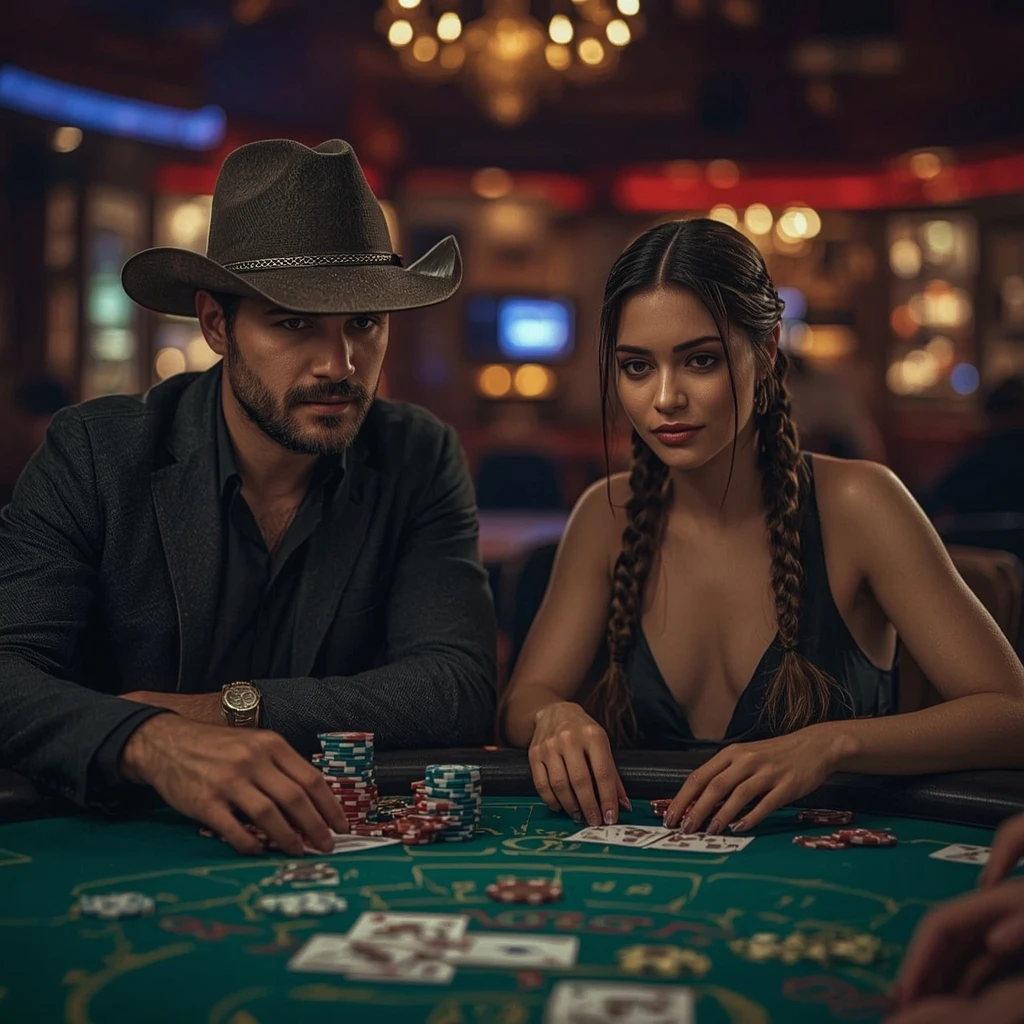 foto de dos jugadores de póker BETRIOT CASINO